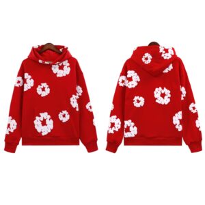 DENIM TEARS HOODIE - RED