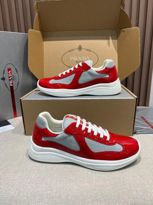 PRADA CUP - RED & SLIVER