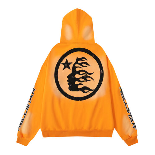 IMG_2820 HELLSTAR HOODIE - ORANGE