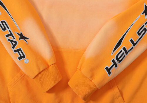 IMG_2821 HELLSTAR HOODIE - ORANGE
