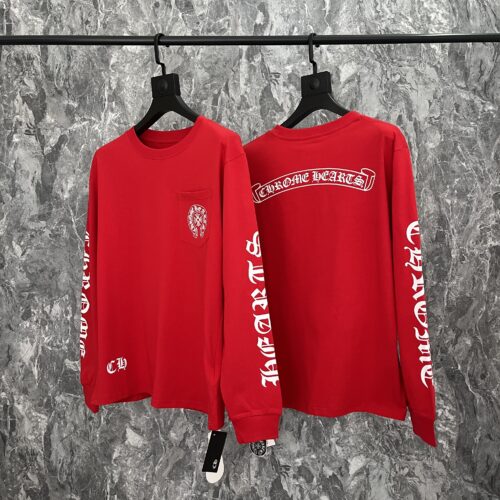 CHROME HEART SWEATER - RED