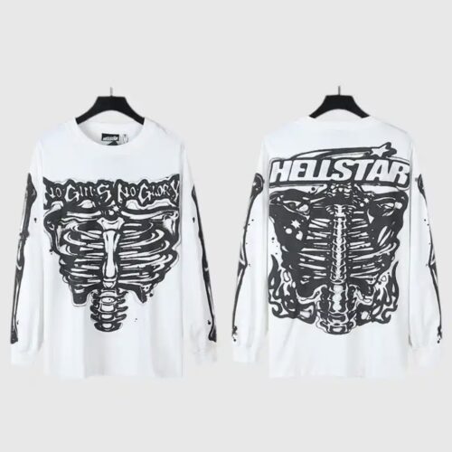HELLSTAR - LONG SLEEVE WHITE