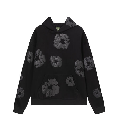 DENIM TEARS HOODIE - BLACK