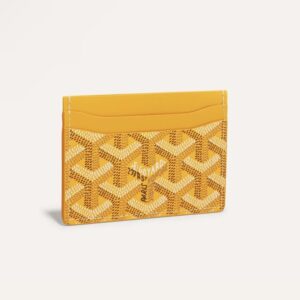 GOYARD CARDHOLDER - YELLOW