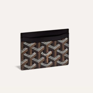 GOYARD CARDHOLDER - BLACK & BROWN