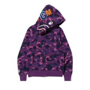 BAPE HOODIE - PURPLE