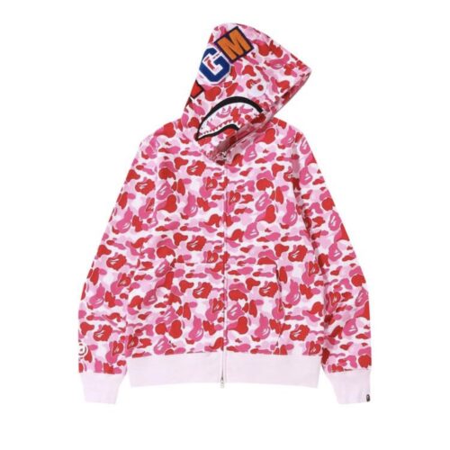BAPE HOODIE - PINK