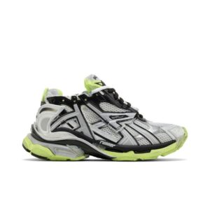 BB RUNNERS - SLIVER & GREEN