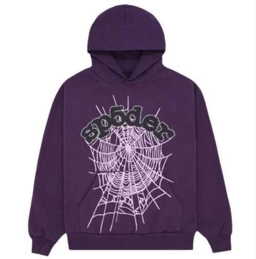 SPIDER HOODIE - PURPLE