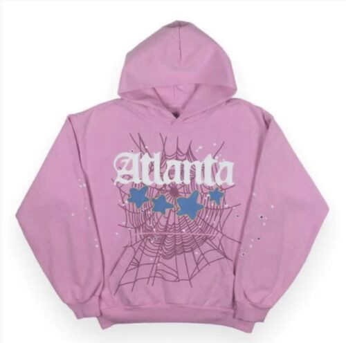 SPIDER HOODIE - ATL PINK