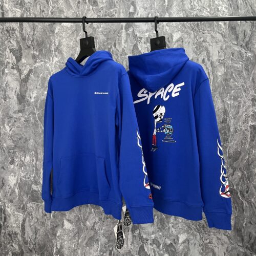 CHROME HEART HOODIE - BLUE