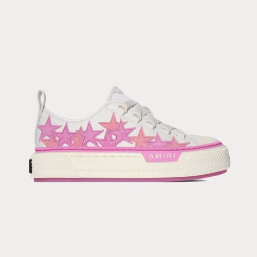 AMIRI STAR COURT LOW - PINK & WHITE