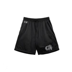 CHROME HEART SHORTS - BLACK