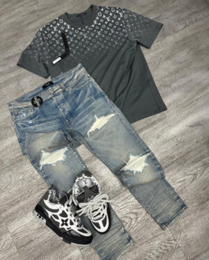 LOUIS VUITTON SET & AMIRI JEANS