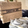BROWN DIOR PURSE SET