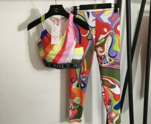 MULTICOLOR PUCCI 2 PIECE SET