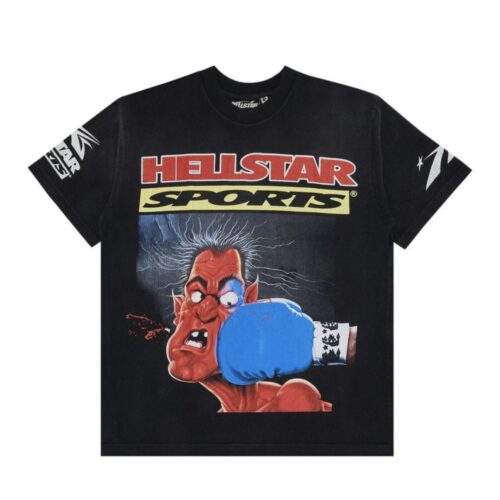 HELLSTAR T SHIRT - BLACK & RED