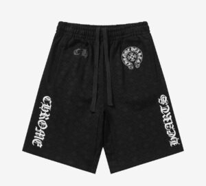 CHROME HEART SHORTS - BLACK