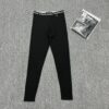 CHROME HEART LEGGINGS - BLACK