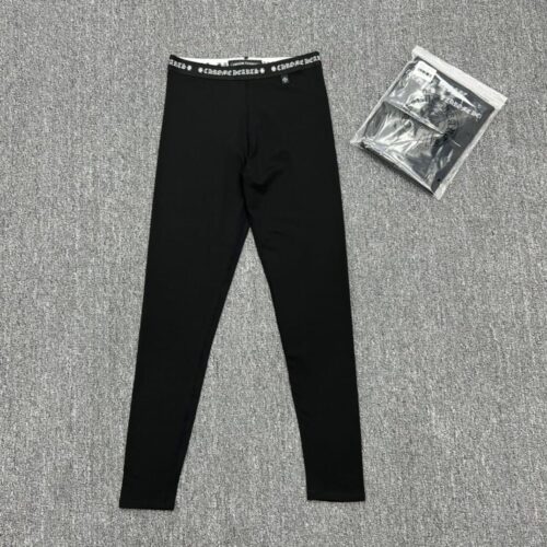 CHROME HEART LEGGINGS - BLACK