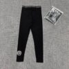 CHROME HEART LEGGINGS - BLACK