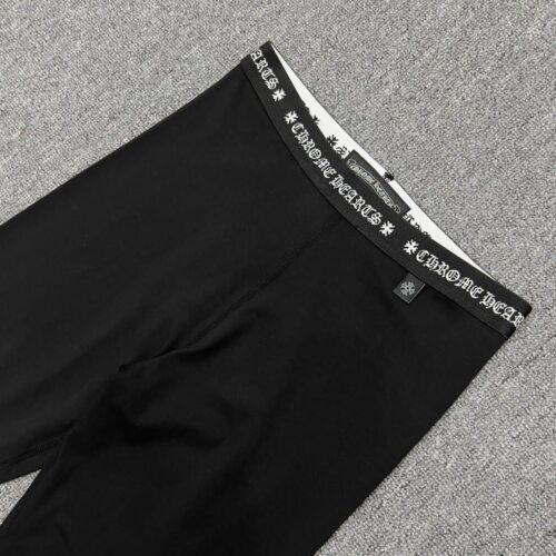CHROME HEART LEGGINGS - BLACK