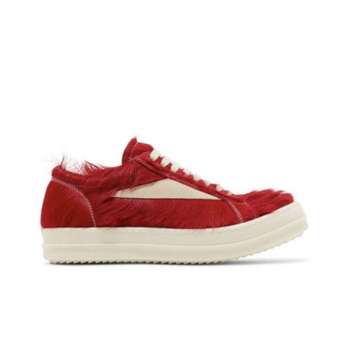RICK OWENS FUR LOW - RED