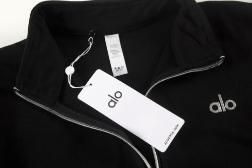 ALO ZIPUP SWEATSUIT - BLACK