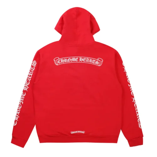 CHROME HEART HOODIE - RED