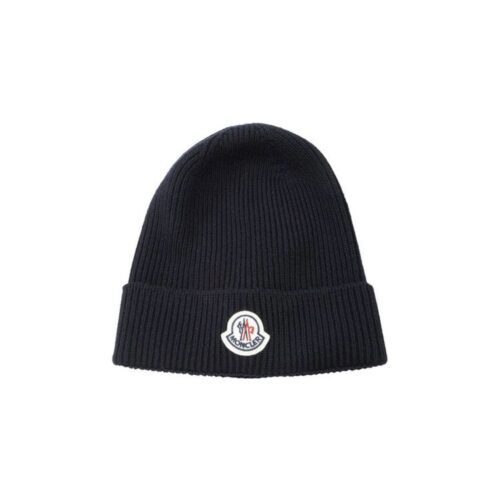 MONCLER BEANIE - BLACK