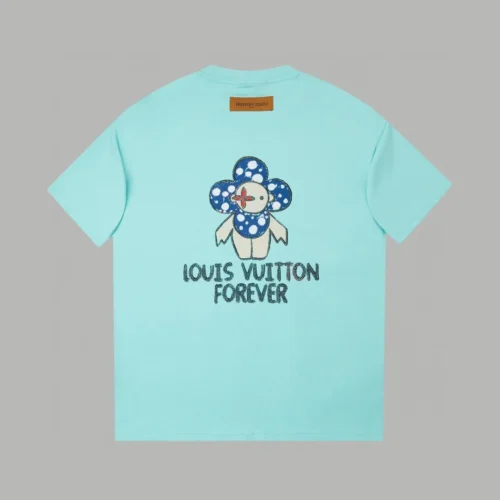 LV T SHIRT - TEAL
