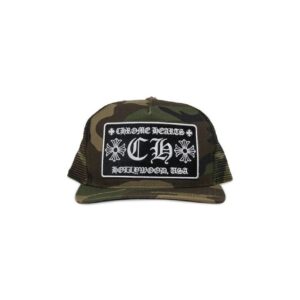 CHROME HEART HAT - CAMO