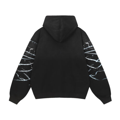 VALE JACKET - BLACK SPIDER WEB