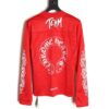 CHROME HEART LONG SLEEVE - RED