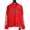 CHROME HEART LONG SLEEVE - RED