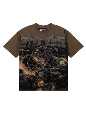 IMG_7720 GODSPEED SHIRT - BROWN