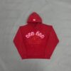 SPIDER HOODIE 555 - RED