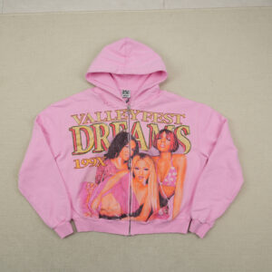 VALE ZIPUP HOODIE - PINK