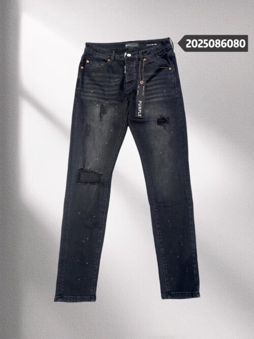 PURPLE JEANS - BLACK