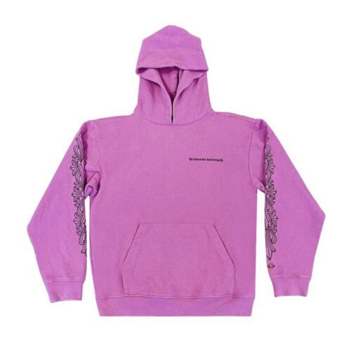 CHROME HEART X MATTYBOY HOODIE - PINK