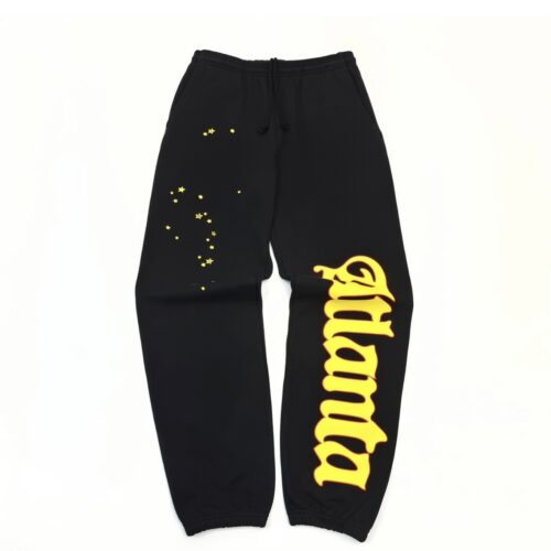 SPIDER PANTS - BLACK & YELLOW