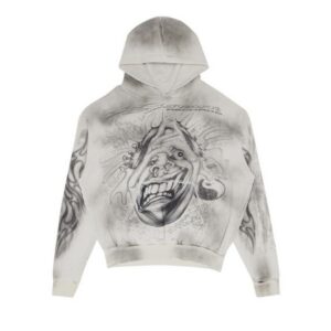 HELLSTAR HOODIE - WHITE