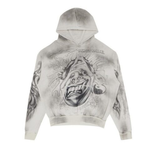HELLSTAR HOODIE - WHITE