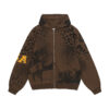 VALE ZIPUP HOODIE - BROWN