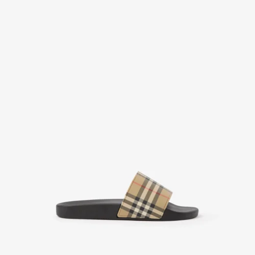 BURBERRY SLIDES - BEIGE