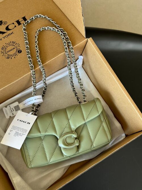COACH TABBY BAG - GREEN