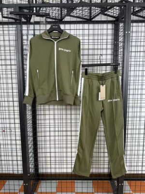 PALM ANGELS TRACKSUIT - OLIVE GREEN