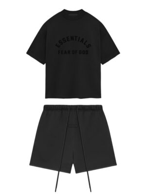 ESSENTIAL SHORT SET - BLACK