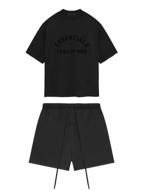 ESSENTIAL SHORT SET - BLACK