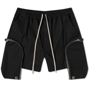 RICK OWENS SHORTS - BLACK